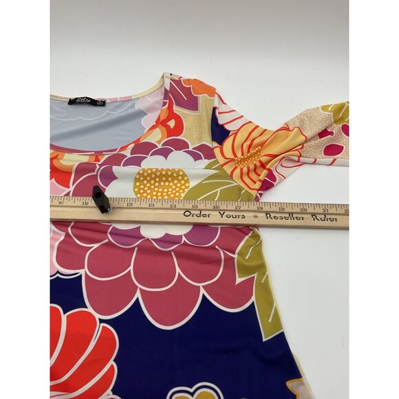 Lily By Firmiana Multicolor Floral Tunic Dress - Picture 6 of 8